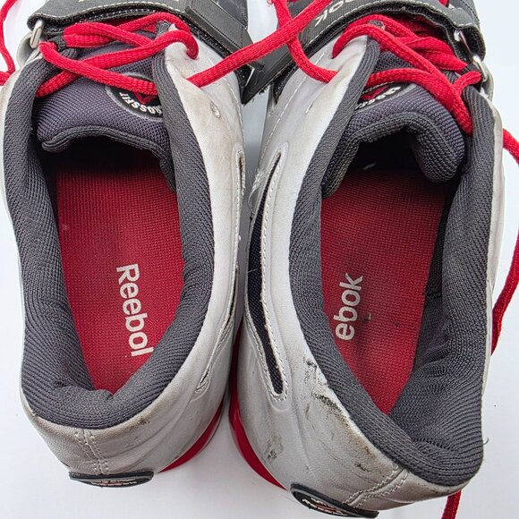 Reebok Crossfit Mens Size 15 Gray Black Weightlifting Shoes Training Gym Cross main image 8